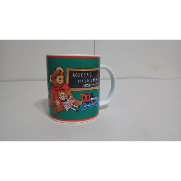 C Storm Other - Rare C Storm Coffee Mug/Cup School Teacher Learning Novelty Print 90s Vtg